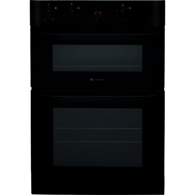 Hotpoint DH53KS Built-in Electric Double Oven in Black Hotpoint DH53KS Built-in Electric Double Oven in Black
